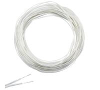 LanYing 20M Fil Électrique Transparent 2 Fils Câble Électrique Flexible Transparent Découpable Extension Cable pour Accessoires Electriques Petit