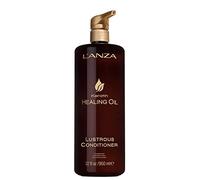 L'ANZA Après-Shampoing Effet Brillant à l'Huile de Kératine Pour Cheveux Abîmés - Nourrit, Répare et Renforce l'Éclat Naturel du Cheveu Pour un Effet Soyeux, Sans Sulfate, Paraben ni Gluten (950 ml)