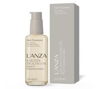 L'ANZA Traitement Capillaire à l'Huile de Kératine - Répare, Ravive et Nourrit le Cuir Chevelu et les Cheveux Secs et Abîmés, Complexe Réparateur Phyto IV, Protéine et Triple Protection UV (180 ml)