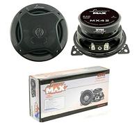 LANZAR MX42 MX 42 10,00 CM PAIRE DE HAUT PARLEURS 100 MM 4 480 WATT MAX 240 WATT RMS DE PRÉDISPOSITION VOITURE SYSTÈME À 2 VOIES COAXIALES POUR LOGEMENTS STANDARD