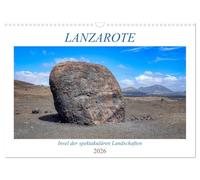 Lanzarote - Insel der spektakulären Landschaften (Wandkalender 2026 DIN A3 quer), CALVENDO Monatskalender: Impressionen von der "schwarzen Perle" der Kanaren