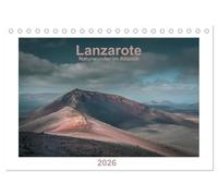 Lanzarote - Naturwunder im Atlantik (Tischkalender 2026 DIN A5 quer), CALVENDO Monatskalender: Landschaftsbilder der kanarischen Insel Lanzarote