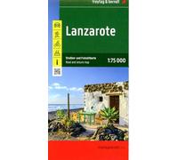 Lanzarote Road and Leisure Map