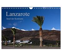 Lanzarote (Wandkalender 2026 DIN A4 quer), CALVENDO Monatskalender: Insel der Kontraste