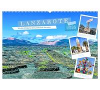Lanzarote - Wo die Vulkane die Landschaft formten (Wandkalender 2026 DIN A2 quer), CALVENDO Monatskalender: Impressionen von der kanarischen Insel ... vor Millionen von Jahren erschaffen wurde.