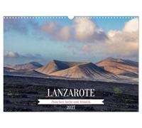 Lanzarote - Zwischen Asche und Atlantik (Wandkalender 2027 DIN A3 quer), CALVENDO Monatskalender: Ein Jahr voller Lava, Licht und Meer