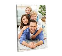 LANZOL Impression sur toile personnalisée Photos Images pour Cadeaux d'Anniversaire Personnalisé Art Mural Décoration de la Maison Souvenirs de Fête - 40x30 cm Vertical Sans Cadre