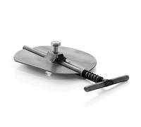 LANZZAS Clapet coupe-tirage pour tuyau de poêle - Ø 150 mm - non laqué | Limiteur de tirage pour installation ultérieure