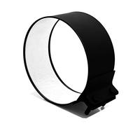 LANZZAS Joint d'étanchéité pour tuyau de poêle - Diamètre Ø 180 mm - Couleur : noir | Connecteur de tuyau de fumée Bridge