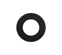 LANZZAS Rosace murale pour tuyau de poêle avec bord de 50 mm, pour un diamètre DN 130 mm, couleur : noir. D'autres tuyaux de notre gamme sont disponibles ici.