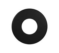 LANZZAS Rosace murale pour tuyau de poêle avec bord de 90 mm, pour un diamètre DN 130 mm, couleur : noir. D'autres tuyaux de notre gamme sont disponibles ici.