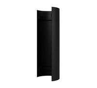 LANZZAS Tuyau de poêle - Protection thermique - 460 mm - Pour le diamètre DN 130 mm - Couleur : noir - D'autres tuyaux de notre gamme sont disponibles ici.