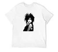 LAO CHEN PI Post Punk Mens T-Shirt Siouxsie Sioux & The Banshees Gothic Spellbound Punk White 3XL
