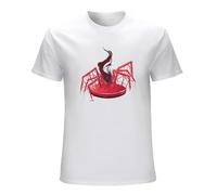 LAO CHEN PI The Thing Men's Film Poster Horror John Carpenter T Shirt for Men White M