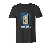 LAO-WANG Trendy T-Shirt The British Ultravox Rage in Eden Short Sleeve Regular En'S Black XL