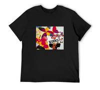 LAO-WANG Trendy T-Shirt The Kinks Face to Face Vinyl Poster Black L