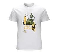 LAO-ZHANG Mens Black Horror T-Shirt House on Haunhill Vincent Price B-Movie 3XL