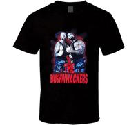 LAO-ZHANG Men's The Bushwackers Retro Wrestling T Shirt M