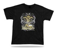 LAO-ZHANG Tshirt Shirt Shirt Birthday Gift Idea Vengeance Skull Death Gothic Emblam Cross 3XL