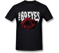 LAOCHUANZHANG Men's The 69 Eyes T Shirt Black XL