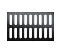 Laohucai Grille de Drainage en Fonte, capacité de Charge de 3 000 kg, Grille de Drainage ductile Robuste pour piétons, pour sols de Garage et extérieurs, pour Routes et Jardins(W40cm/15.74in)