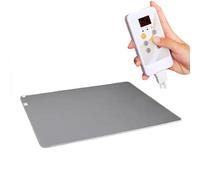 Laohucai Tapis Chauffant électrique Grande Surface,Tapis de Sol Chauffant avec température et minuterie réglables,pour Animaux de Compagnie, pour Le Yoga, Le Salon ou la Chambre à Coucher(E,50x80cm)