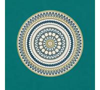 Laohucai Tapis Chauffant Rond pour Salle de Bain, Moquette chauffante | Tapis chauffant électrique avec température réglable et minuterie, idéal pour salle de jeux, bureau(A,180x180cm)