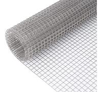 LAOJU Rouleau de maille métallique pour protection contre les rongeurs 30CM X 6M maille métallique galvanisée pour empêcher l'accès des rats, écureuils et souris