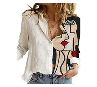 LAOLUO Blouse Noir Femme Chemise a Fleurs T Shirt Personnalisés T Shirt Brode T Shirt Femme Original Blouse Fleuri Chemise Femme Originale Chemise Léopard Blouses Nylon Haut Dos Nus Chemise Satiné