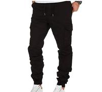 LAOLUO Pantalon Cargo Homme, Chino, Jogging, De Travail, Pantalons Cargos
