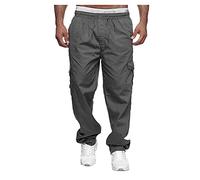 LAOLUO Pantalon Taille Elastique Homme Pantalon Peintre Pantalon Chaud Homme Cargo Homme Beige Survetement Molleton Homme Pantalon Combat Homme Pantalon en Velours Homme Jogging Homme Slim