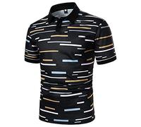 LAOLUO Polo Homme Bleu Marine Polo Violet Homme Polo Gris foncé Polo Homme Original Polo Habit vêtements Polo Polo Rayure Polos Homme Grande Taille Polo Slim fit Polo Style Polo Original Polo Vintage