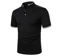 LAOLUO Polo Longue Manche Polo Manches Courtes Homme Polo uni Polo Coton Polo Taille Polo Beige Homme Polo Homme Rose Polo Bleu Ciel Homme Polo Maille Homme Polo Homme Luxe Polo Manche Longue Rugby
