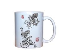Laomu : Mug en céramique "Crouching tiger and Hidden dragon"