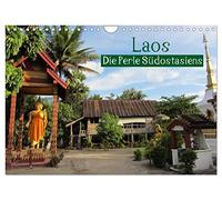 Laos - La perle de l'Asie du Sud-Est, Version française (Calendrier mural 2026 DIN A4 portrait), Calendrier CALVENDO mensuel