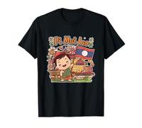Laos Nouvelle Année Laotienne Laotien Pi Mai Lao Drapeau T-Shirt