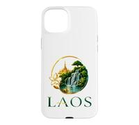 Laos PHA That Luang Kuang Si Cascade Coque pour iPhone 15 Plus