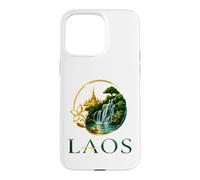 Laos PHA That Luang Kuang Si Cascade Coque pour iPhone 15 Pro Max