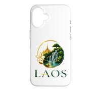 Laos PHA That Luang Kuang Si Cascade Coque pour iPhone 16
