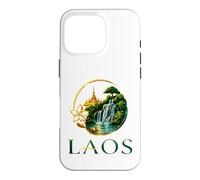 Laos PHA That Luang Kuang Si Cascade Coque pour iPhone 16 Pro