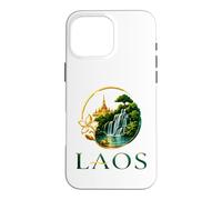 Laos PHA That Luang Kuang Si Cascade Coque pour iPhone 16 Pro Max