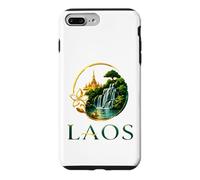 Laos PHA That Luang Kuang Si Cascade Coque pour iPhone 7 Plus/8 Plus