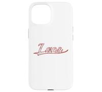 Laos Southeast Asia Heritage Pride Vintage Varsity Coque pour iPhone 15