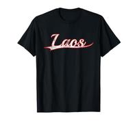 Laos Southeast Asia Heritage Pride Vintage Varsity T-Shirt