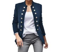 LAOSU Blazer Veste De Costume Veste De Travail,Blazer Jeans Femme,Blazer Croisé,Blazer Oversize Femme Noir,Blazer Femme Vert Émeraude,Blazer Femme Bordeaux,Blazer Bleu Marine Femme