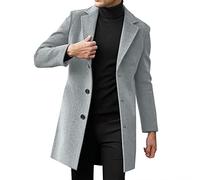 LAOSU Blouson Homme Veste Chaud Jacket,Blouson Suedine Homme,Manteau À Capuche Homme,Veste Léopard,Doudoune Homme Brillante,Veste Manches Longues Grise