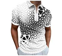 LAOSU Chemise De Travail Uniformes Polo,Manches Courtes Décontractée Polo Manches Courtes Homme,Pas Cher Retro Polo,Fermeture Éclair/Bouton Polo Personnalise,Chemise Rouge Bordeaux,Polo Homme Grande T
