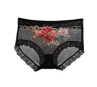 LAOSU Culotte Haute Féminine Push Up Tanga en Transparente de Luxe Rouge Jetable sans Couture Mariage Chere Invisible Soldes Saint Valentin The Pretty Nuit Française Dessous Chic Shorty Ficelle Ronde
