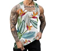 LAOSU Debardeur Homme Sport Tee Shirt Sans Manche,Tricot De Peau Homme Coton,Taille Maillot De Corps Homme,Sport Gym T Shirt 3D,Quick Dry T Shirt Manches Courtes,Debardeur Mesh Homme