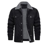 LAOSU Doudoune Blouson Homme Chaude Hiver Trench Coat Manteau Sweat Polaire Décontracté Pas Cher Mode Bomber Veste Outerwear Veste en Cuir Moto Veste Chemise Homme Chaude Jacket 2024